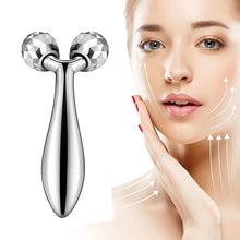 Charger l&#39;image dans la galerie, Face Rolling Massager Facial Lift 3D Manual Roller Massager Y Shape 360 Rotating Wrinkle Remover Body Massager Skin Care Tools
