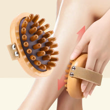 Charger l&#39;image dans la galerie, Body Anti Cellulite Cushion Meridian Brush Multi-Functional Wooden Spa Air Cushion Massage Hair Comb Scalp Body Massage Brush
