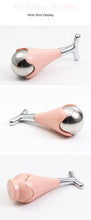 Charger l&#39;image dans la galerie, Massager for face Stainless Steel Cryo Facial Roller with   Hot Cold Therapy Massage Ball for Face De-Puffing  Contouring
