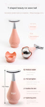Charger l&#39;image dans la galerie, Massager for face Stainless Steel Cryo Facial Roller with   Hot Cold Therapy Massage Ball for Face De-Puffing  Contouring
