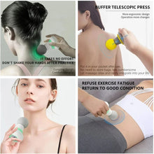 Charger l&#39;image dans la galerie, Mini Portable Massage Gun Deep Tissue Percussion Handheld Muscle Massager for Athletes Body Back Pain Relief

