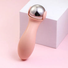 Charger l&#39;image dans la galerie, Massager for face Stainless Steel Cryo Facial Roller with   Hot Cold Therapy Massage Ball for Face De-Puffing  Contouring
