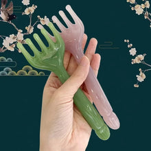 Charger l&#39;image dans la galerie, Tête Masseur Cuir Chevelu Gua Sha
