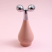 Charger l&#39;image dans la galerie, Massager for face Stainless Steel Cryo Facial Roller with   Hot Cold Therapy Massage Ball for Face De-Puffing  Contouring
