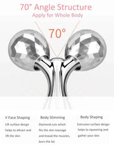Charger l&#39;image dans la galerie, Face Rolling Massager Facial Lift 3D Manual Roller Massager Y Shape 360 Rotating Wrinkle Remover Body Massager Skin Care Tools
