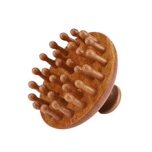Charger l&#39;image dans la galerie, Body Anti Cellulite Cushion Meridian Brush Multi-Functional Wooden Spa Air Cushion Massage Hair Comb Scalp Body Massage Brush

