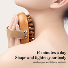 Charger l&#39;image dans la galerie, Body Anti Cellulite Cushion Meridian Brush Multi-Functional Wooden Spa Air Cushion Massage Hair Comb Scalp Body Massage Brush
