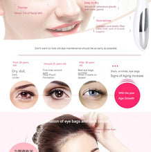Charger l&#39;image dans la galerie, Home Electric Eye Massage Beauty Instrument Exquisite Eye Skin De-Bagging De-Watering Reduce Fine Lines Care Instrument

