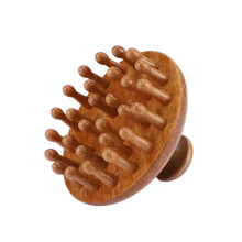 Charger l&#39;image dans la galerie, Body Anti Cellulite Cushion Meridian Brush Multi-Functional Wooden Spa Air Cushion Massage Hair Comb Scalp Body Massage Brush
