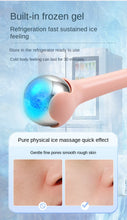 Charger l&#39;image dans la galerie, Massager for face Stainless Steel Cryo Facial Roller with   Hot Cold Therapy Massage Ball for Face De-Puffing  Contouring
