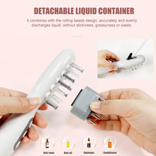 Charger l&#39;image dans la galerie, Electric Scalp Massage Comb Red Blue LED Light Therapy EMS Vibration Massage Brush Anti-Hair Loss Medicine Scalp Oil Applicator
