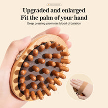 Charger l&#39;image dans la galerie, Body Anti Cellulite Cushion Meridian Brush Multi-Functional Wooden Spa Air Cushion Massage Hair Comb Scalp Body Massage Brush
