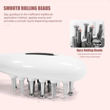 Charger l&#39;image dans la galerie, Electric Scalp Massage Comb Red Blue LED Light Therapy EMS Vibration Massage Brush Anti-Hair Loss Medicine Scalp Oil Applicator
