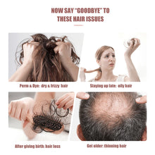 Charger l&#39;image dans la galerie, Electric Scalp Massage Comb Red Blue LED Light Therapy EMS Vibration Massage Brush Anti-Hair Loss Medicine Scalp Oil Applicator
