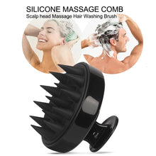 Charger l&#39;image dans la galerie, Silicone Head Scalp Massage Comb Hair Washing Brush Soft Scalp Massager for Hair Growth Shampoo Brush Shower Comb Hair Care
