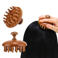 Charger l&#39;image dans la galerie, Body Anti Cellulite Cushion Meridian Brush Multi-Functional Wooden Spa Air Cushion Massage Hair Comb Scalp Body Massage Brush
