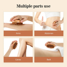 Charger l&#39;image dans la galerie, Body Anti Cellulite Cushion Meridian Brush Multi-Functional Wooden Spa Air Cushion Massage Hair Comb Scalp Body Massage Brush
