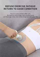 Charger l&#39;image dans la galerie, Mini Portable Massage Gun Deep Tissue Percussion Handheld Muscle Massager for Athletes Body Back Pain Relief
