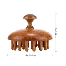 Charger l&#39;image dans la galerie, Body Anti Cellulite Cushion Meridian Brush Multi-Functional Wooden Spa Air Cushion Massage Hair Comb Scalp Body Massage Brush
