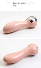 Charger l&#39;image dans la galerie, Massager for face Stainless Steel Cryo Facial Roller with   Hot Cold Therapy Massage Ball for Face De-Puffing  Contouring
