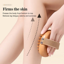 Charger l&#39;image dans la galerie, Body Anti Cellulite Cushion Meridian Brush Multi-Functional Wooden Spa Air Cushion Massage Hair Comb Scalp Body Massage Brush
