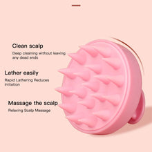 Charger l&#39;image dans la galerie, Silicone Head Scalp Massage Comb Hair Washing Brush Soft Scalp Massager for Hair Growth Shampoo Brush Shower Comb Hair Care
