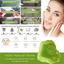 Charger l&#39;image dans la galerie, Natural Jade Roller Face Gua Sha Natural Stone Body Neck Massager Acupoint Eye Care Spa Massage Tools Massage Visage Lifting
