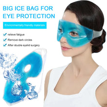 Charger l&#39;image dans la galerie, Cooling Ice Eye Mask Fatigue Relief Remove Dark Circles Cold Eye Mask Sleep Mask Cooling Eyes Care Relaxing Gel Eye Pad TSLM1

