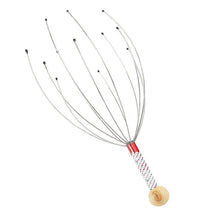 Charger l&#39;image dans la galerie, 1PC Octopus Head Massager Stainless Steel Engraved Head Relaxer Brain Massage Claw Scalp Scratcher Itch Reliever Random Color
