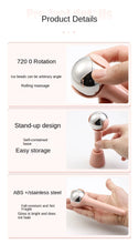 Charger l&#39;image dans la galerie, Massager for face Stainless Steel Cryo Facial Roller with   Hot Cold Therapy Massage Ball for Face De-Puffing  Contouring
