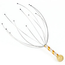 Charger l&#39;image dans la galerie, 1PC Octopus Head Massager Stainless Steel Engraved Head Relaxer Brain Massage Claw Scalp Scratcher Itch Reliever Random Color
