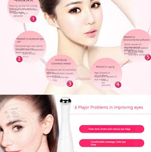 Charger l&#39;image dans la galerie, Home Electric Eye Massage Beauty Instrument Exquisite Eye Skin De-Bagging De-Watering Reduce Fine Lines Care Instrument
