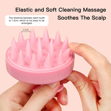 Charger l&#39;image dans la galerie, Silicone Head Scalp Massage Comb Hair Washing Brush Soft Scalp Massager for Hair Growth Shampoo Brush Shower Comb Hair Care
